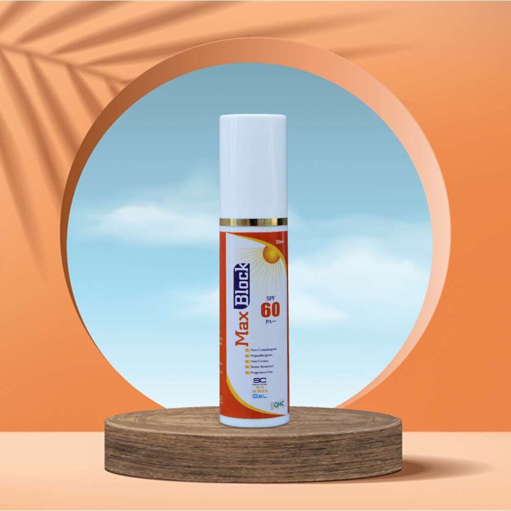 MAX BLOCK SPF 60 PA+ Sebum Control Sunscreen GEL - Image 2
