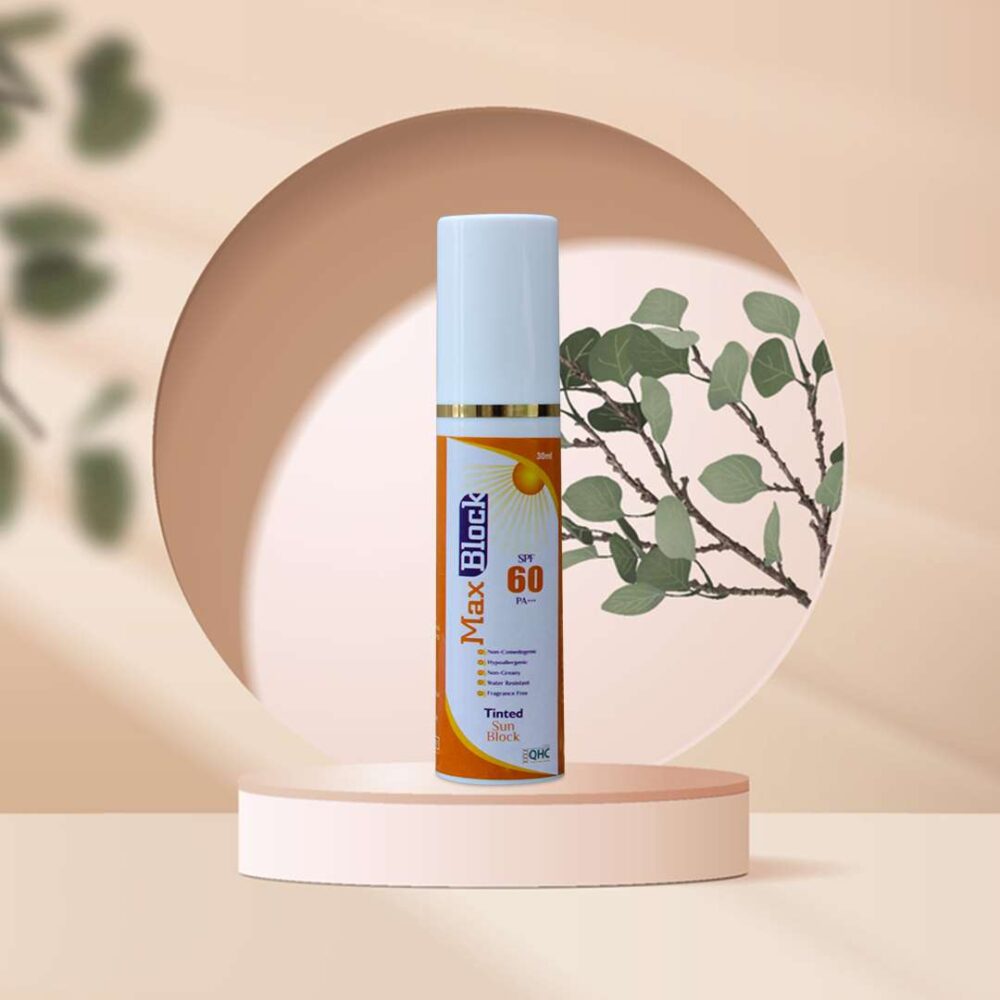 Max Block SPF 60 PA+ Tinted Sunblock - Image 2